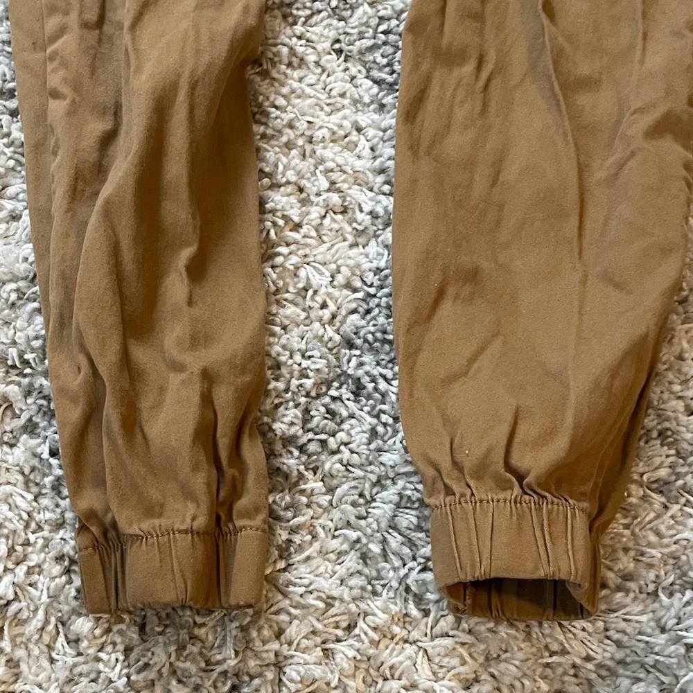 Kids Casual Brown‎ Drawstring Pants